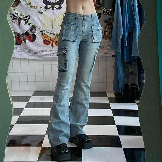 Retro Low Rise Jeans