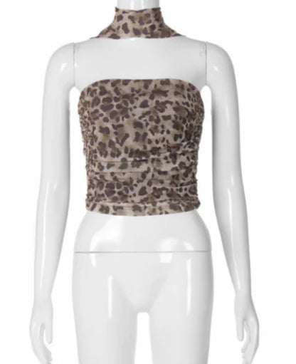 Olivia Leopard Top